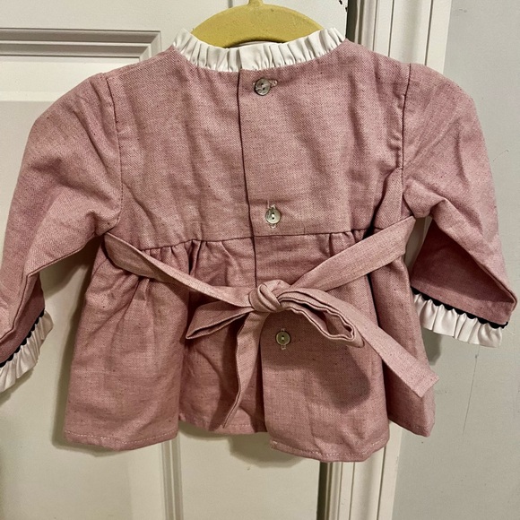 La Coqueta Pink Rosita Baby Girl Dress Set - Picture 2 of 4